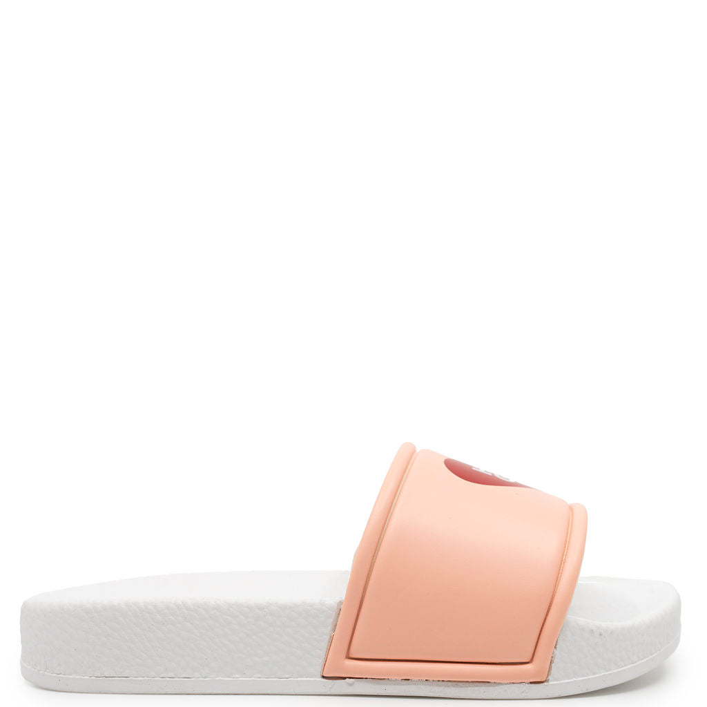 Hugo Boss Pale Pink Heart Slide-Tassel Children Shoes