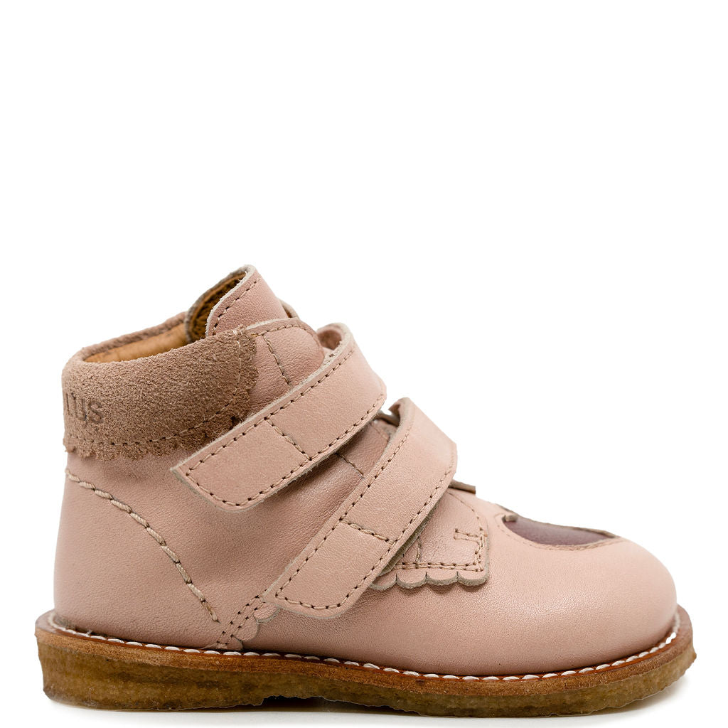 Angulus Rosebud Heart Baby Bootie-Tassel Children Shoes