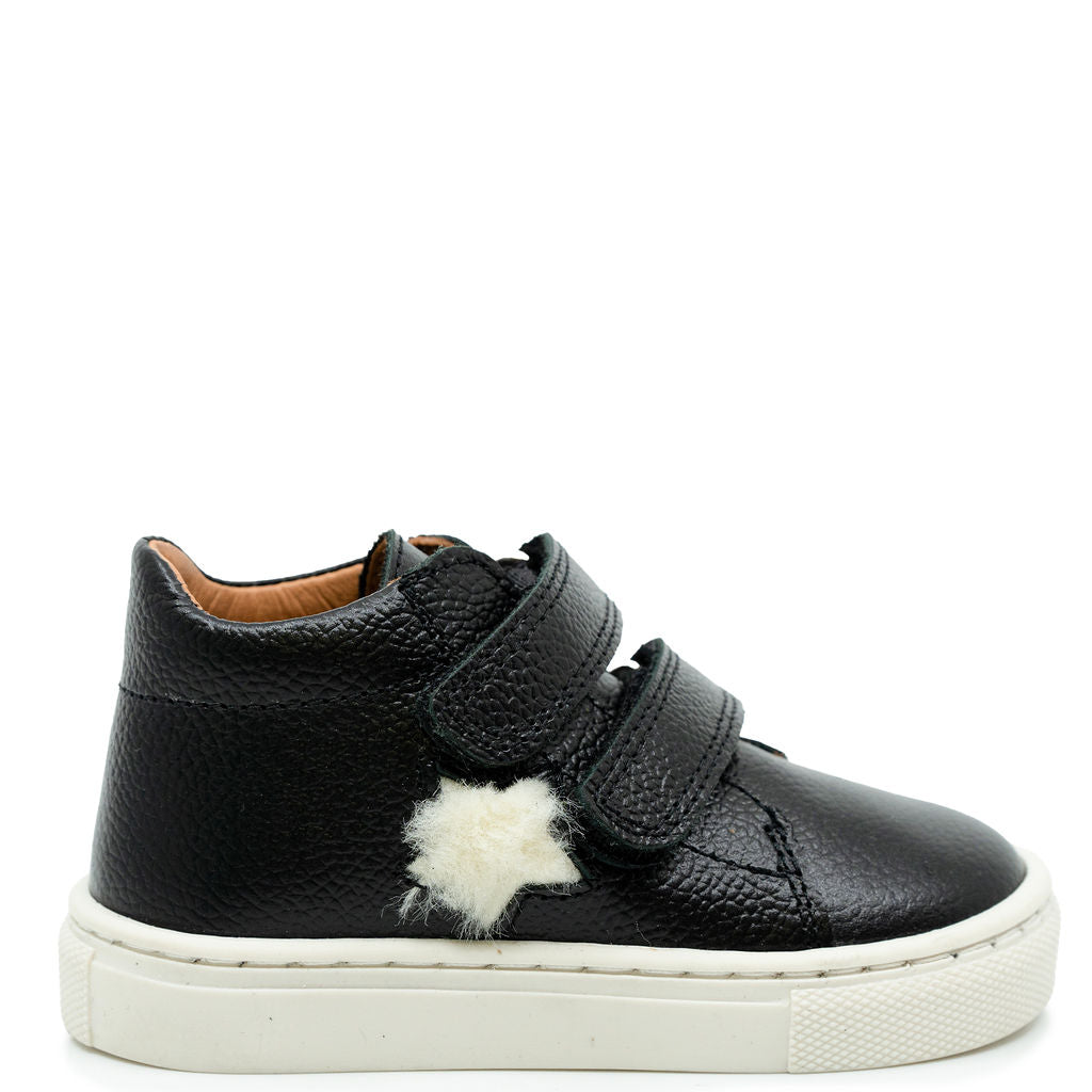 Atlanta Mocassin Black Star Baby Sneaker-Tassel Children Shoes