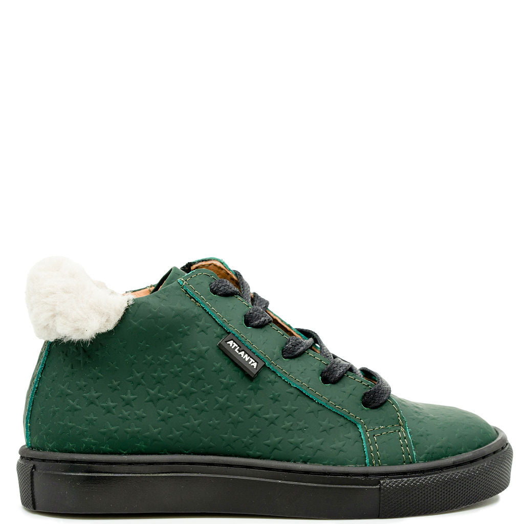 Atlanta Mocassin Huter Star Mid Top Sneaker-Tassel Children Shoes