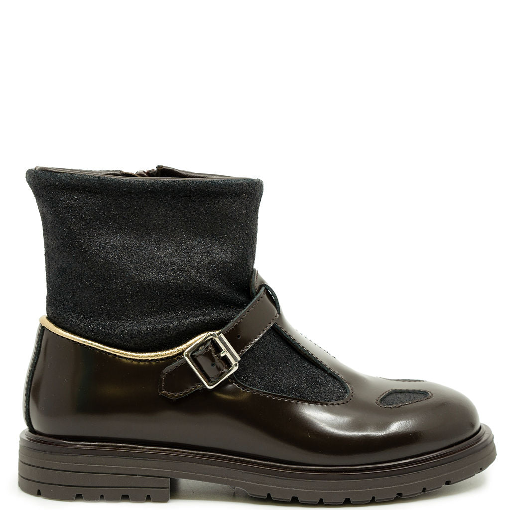 Rondinella Mary Jane Sock Bootie-Tassel Children Shoes