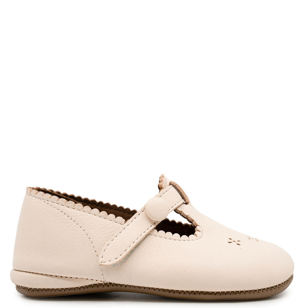 Pepe Sand Perf Softsole Mary Jane-Tassel Children Shoes