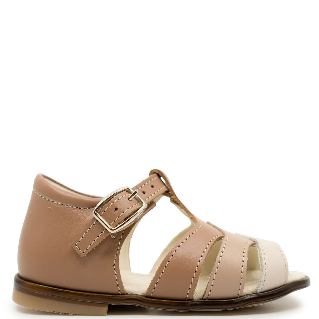 Emel Multi Taupe Baby Sandal-Tassel Children Shoes