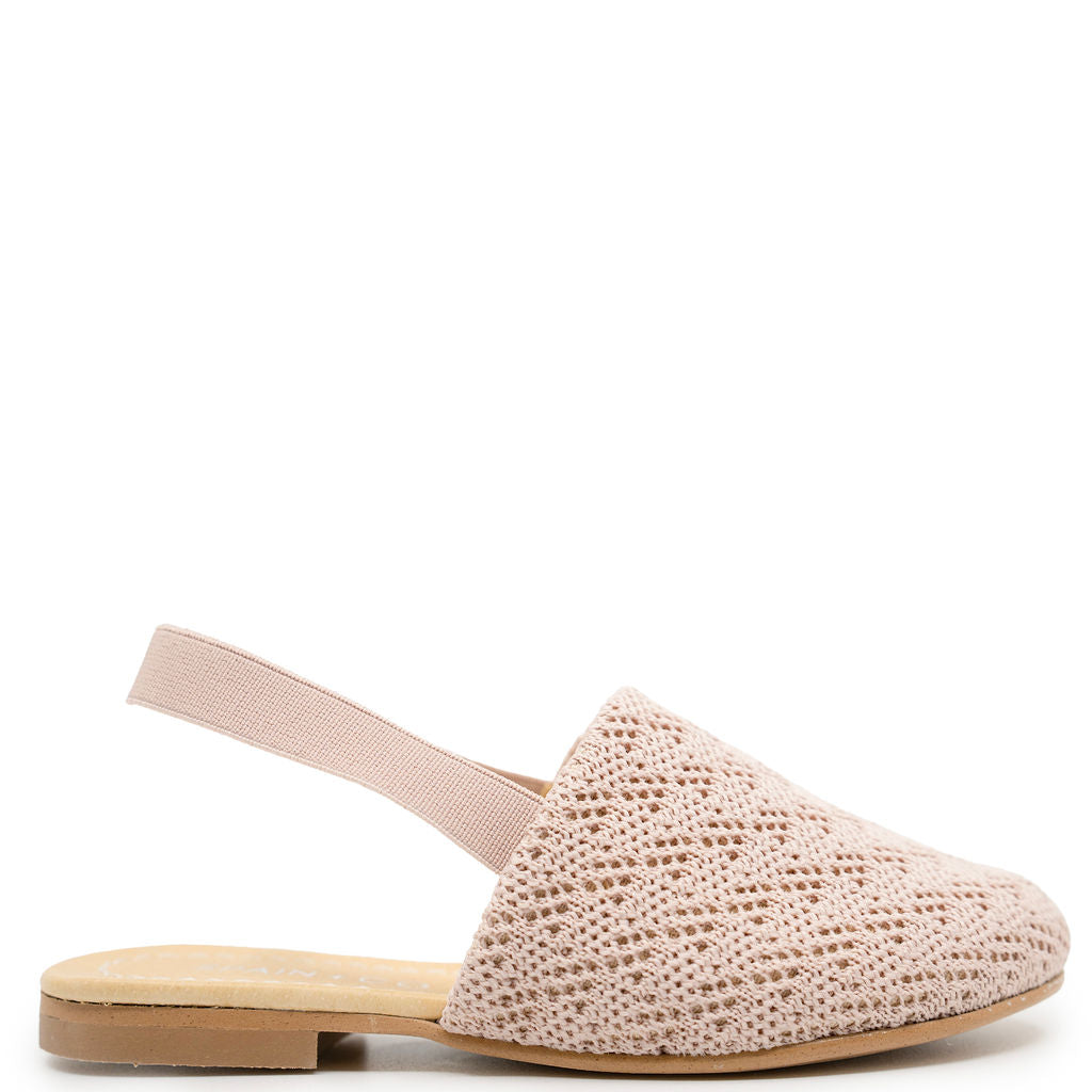 Spain+Co Rosa Knit Slingback-Tassel Children Shoes