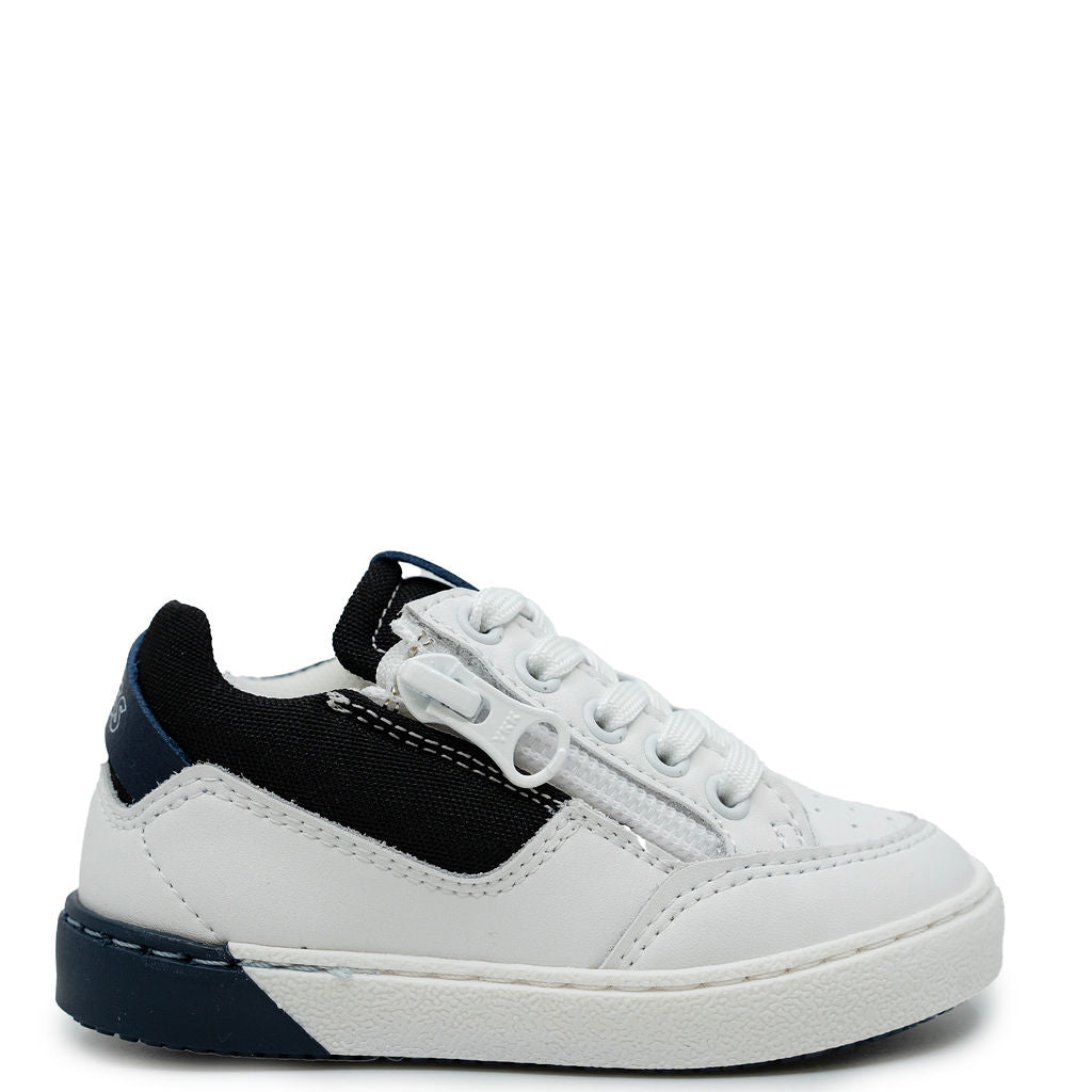 Hugo Boss White Zipper Baby Sneaker-Tassel Children Shoes