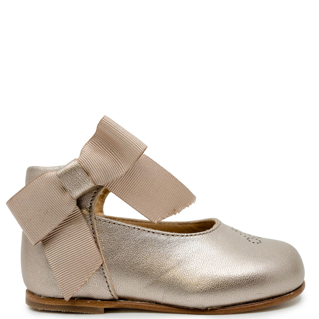 Bonpoint Rose Bow Cherry Baby Shoe-Tassel Children Shoes