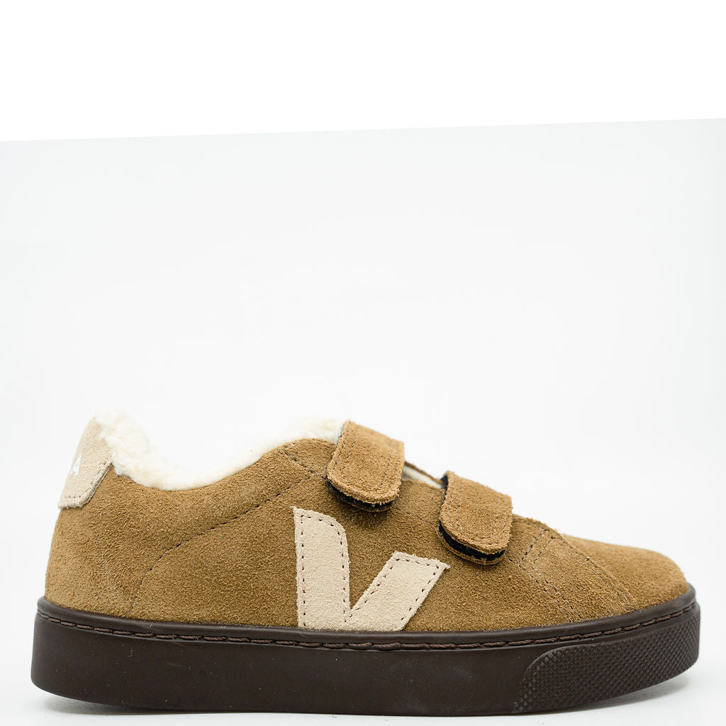 Veja Almond Eagle Fur Sneaker-Tassel Children Shoes
