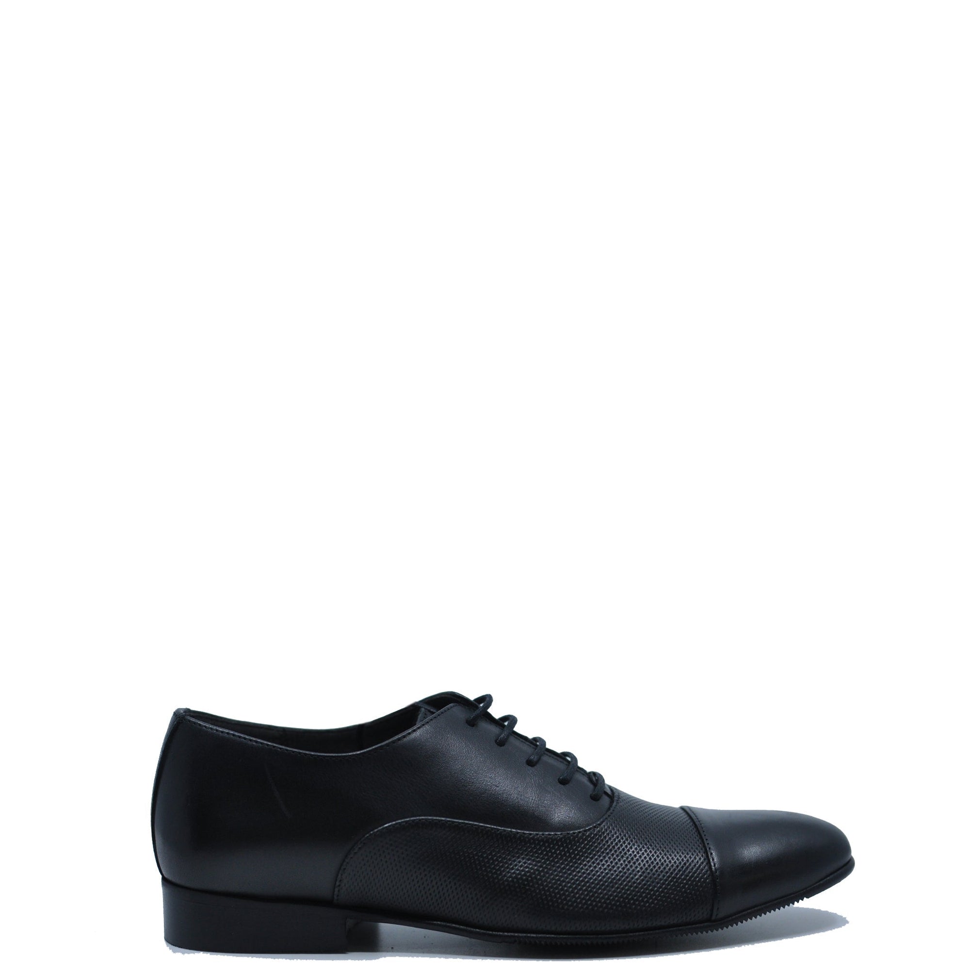 Atlanta Mocassin Black Dress Lace Up-Tassel Children Shoes