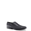 Atlanta Mocassin Navy Textured Contrast Lace-Up-Tassel Children Shoes