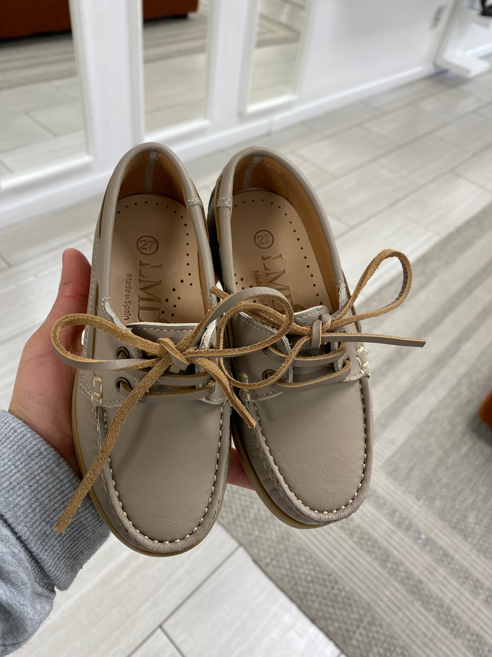 LMDI Sand Boat Loafer-Tassel Children Shoes