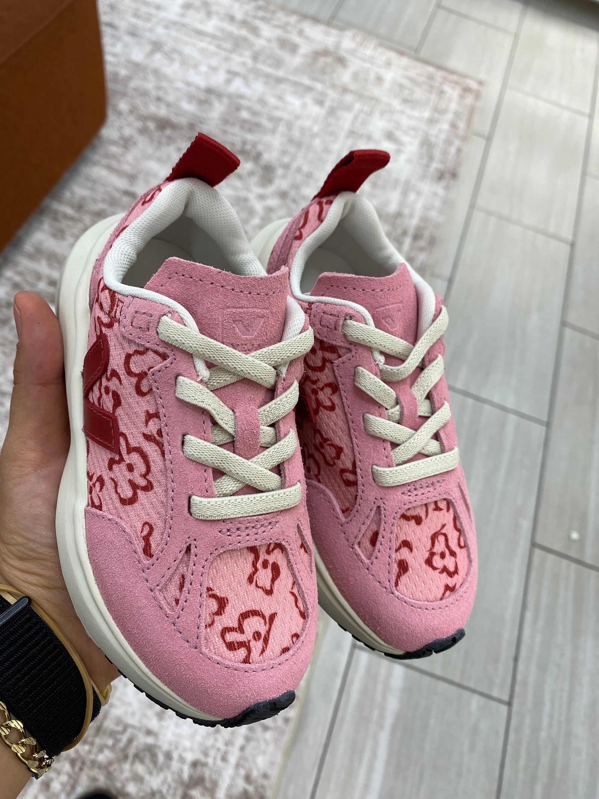Veja x Marimekko Pepper Elastic Sneaker-Tassel Children Shoes