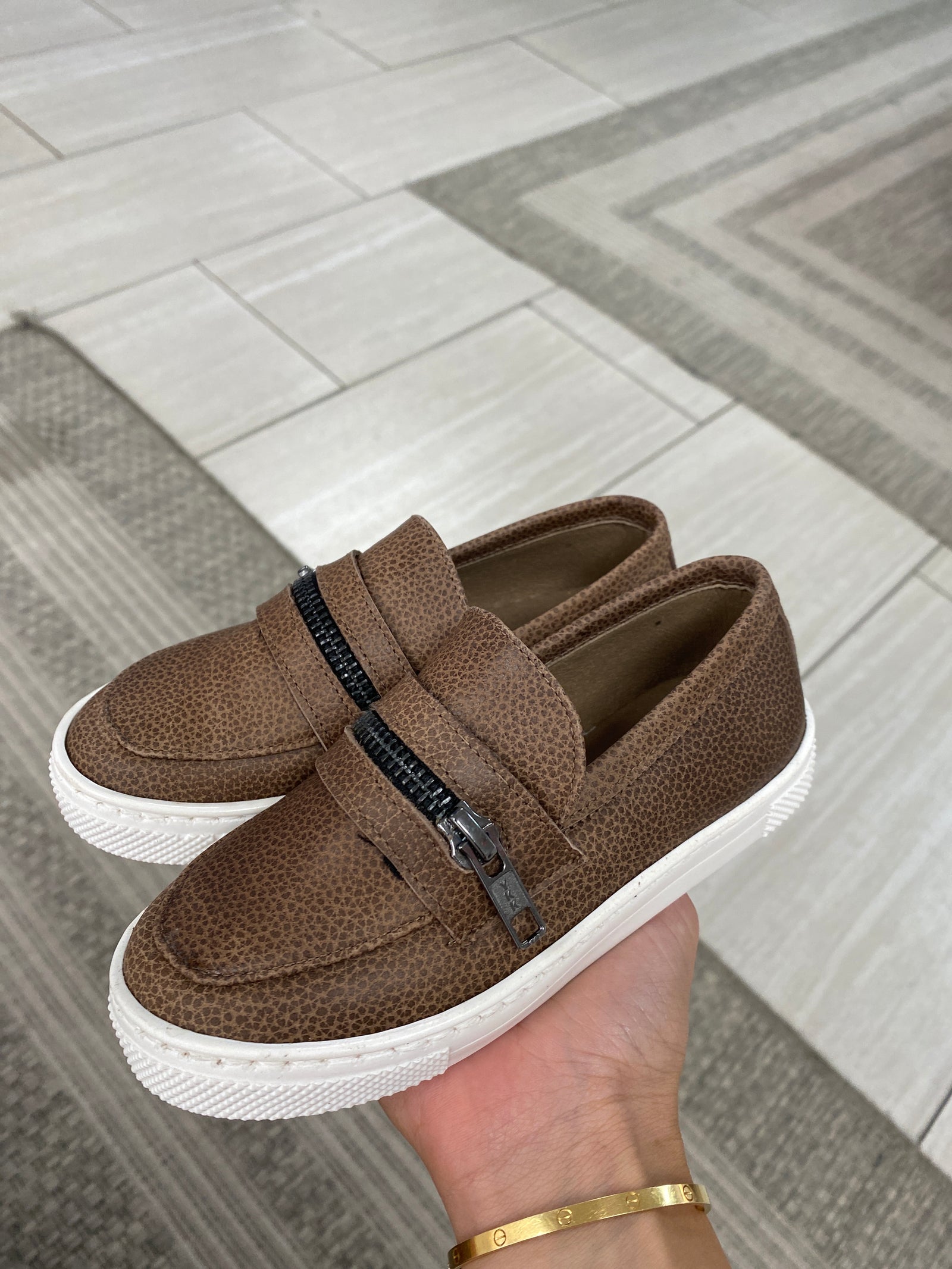 Sonatina Luggage Zipper Sneaker Loafer-Tassel Children Shoes