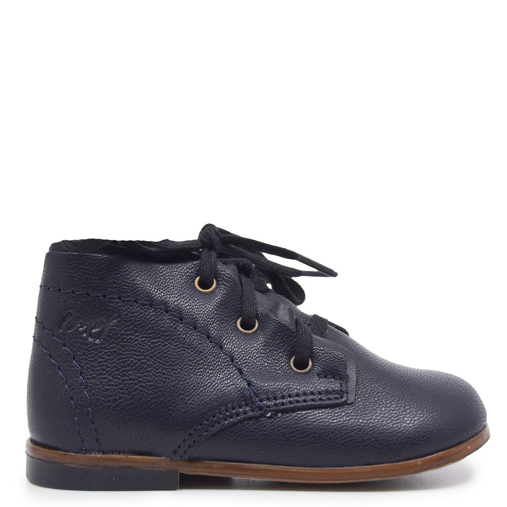Emel Navy and Black Baby Bootie-Tassel Children Shoes