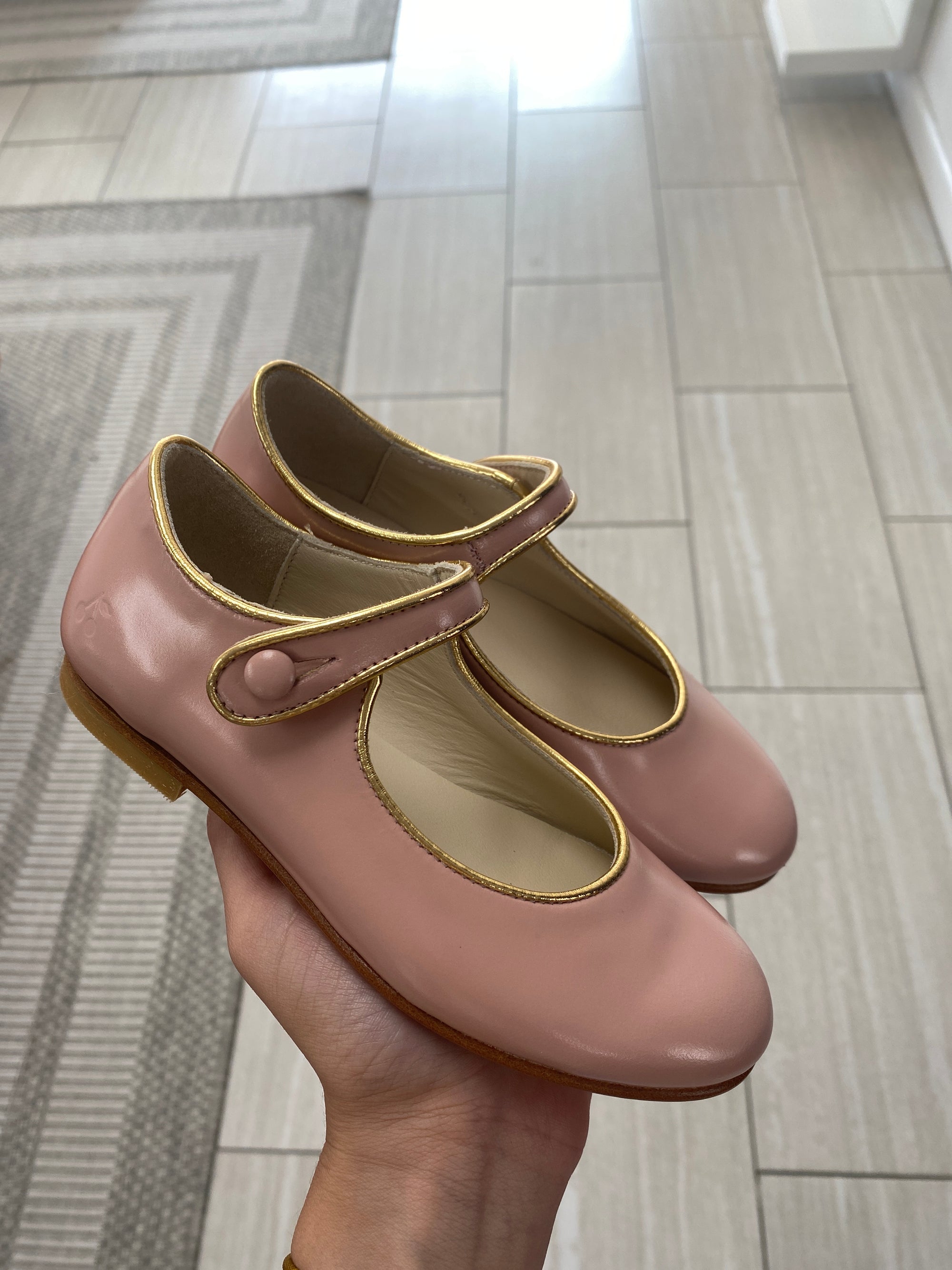 Bonpoint Rosa Mary Jane-Tassel Children Shoes