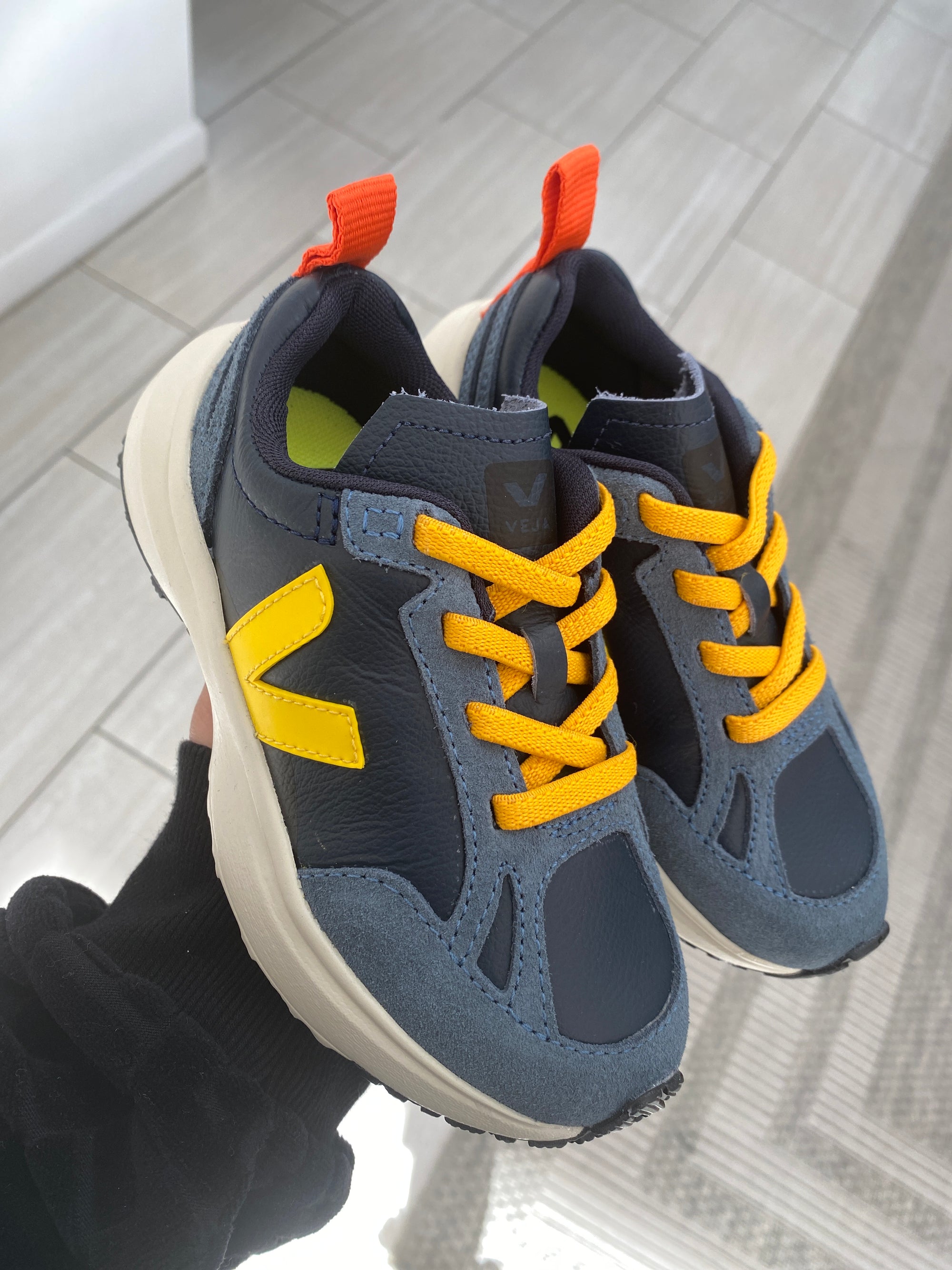 Veja Nautico California Elastic Sneaker-Tassel Children Shoes