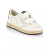 Golden Goose White Ball Star Strap Sneaker-Tassel Children Shoes