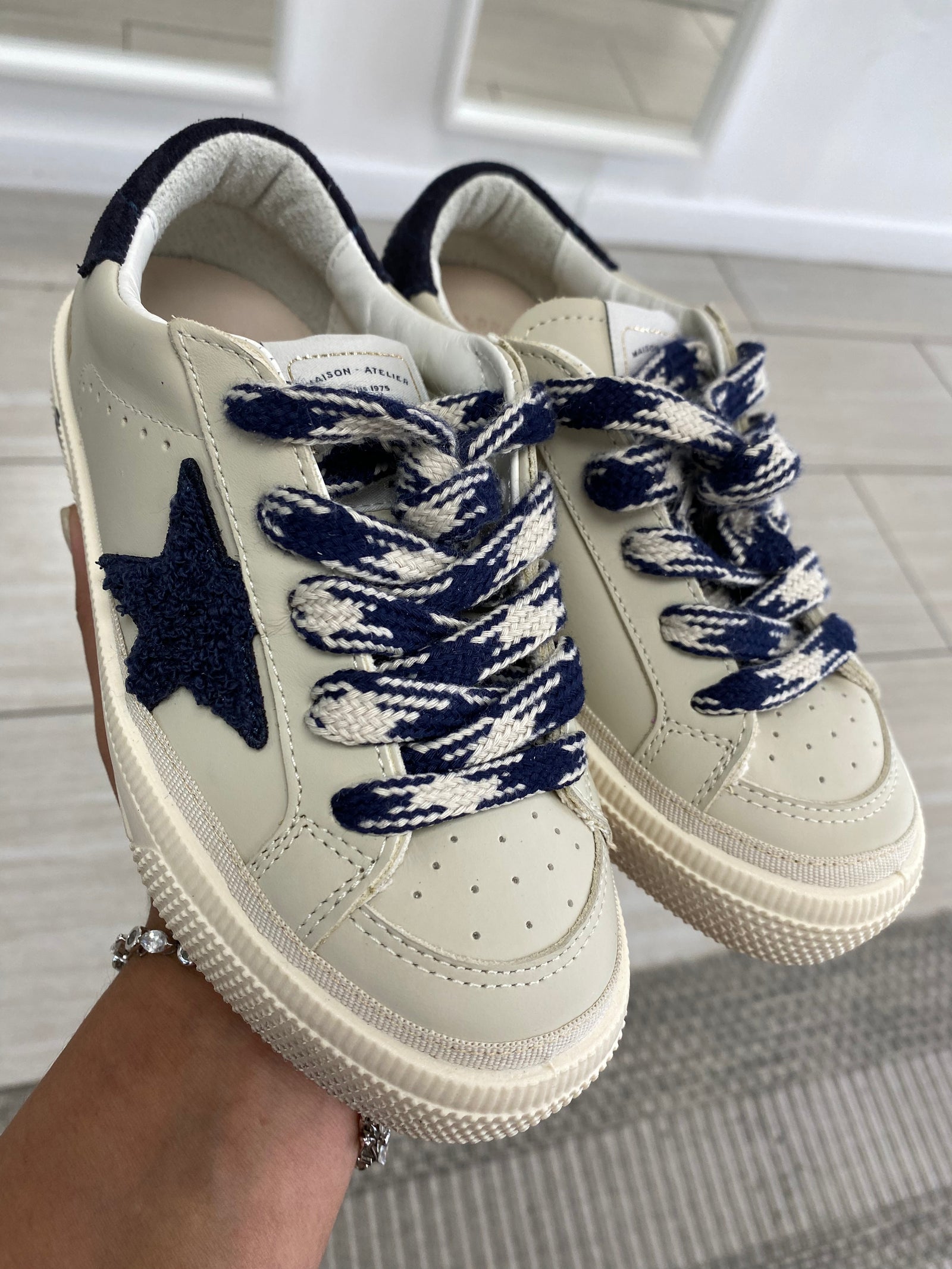 Bonpoint x Golden Goose Fur Star Sneaker-Tassel Children Shoes