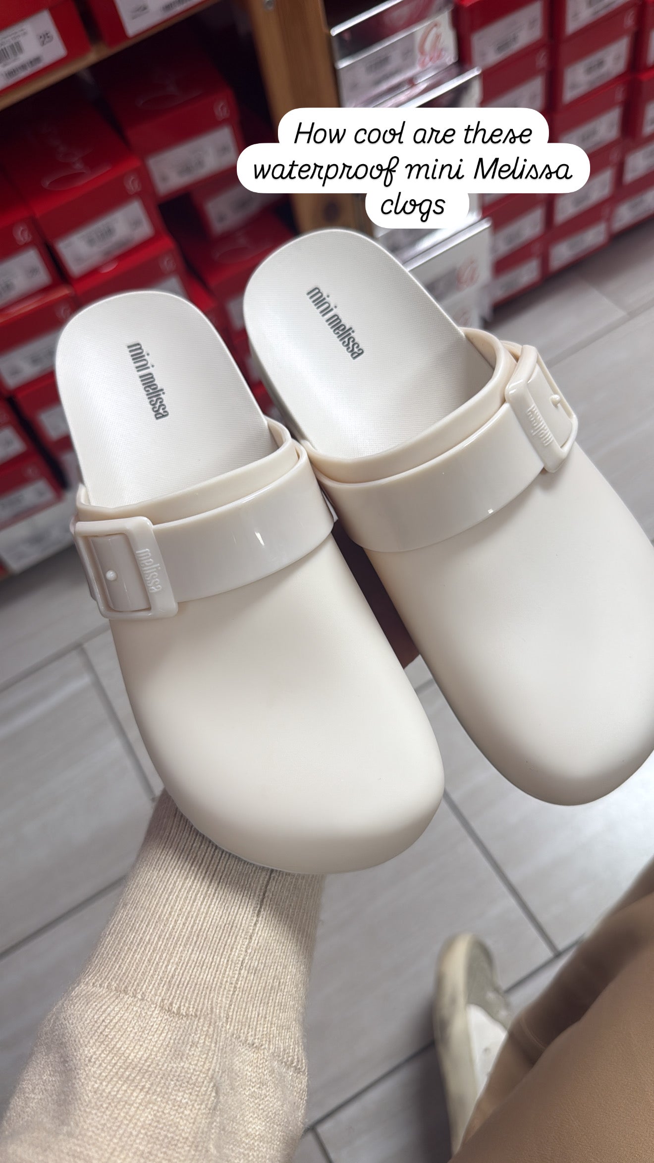 Mini Melissa Cozy Clog-Tassel Children Shoes