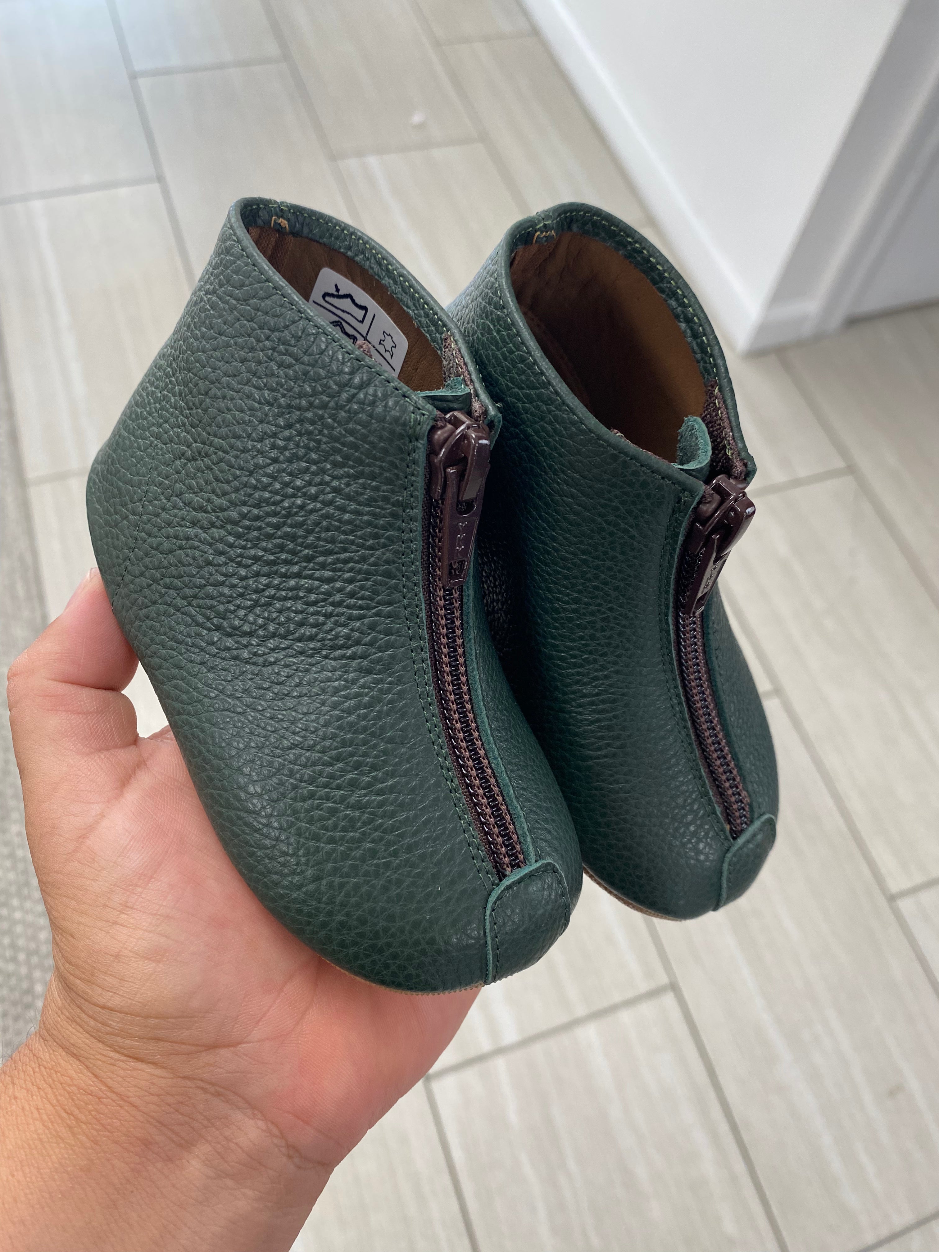 Pepe Hunter Zipper Baby Bootie Tassel Children Shoes