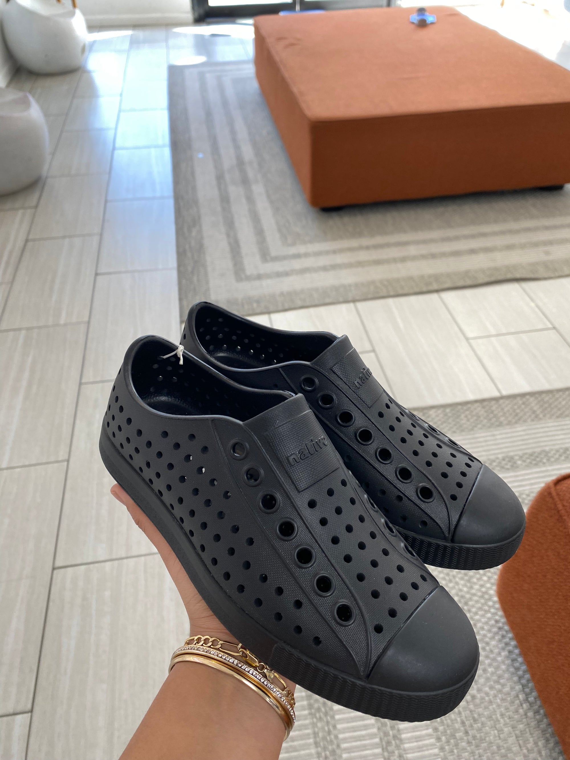 Native Jefferson Jiffy Black-Tassel Children Shoes