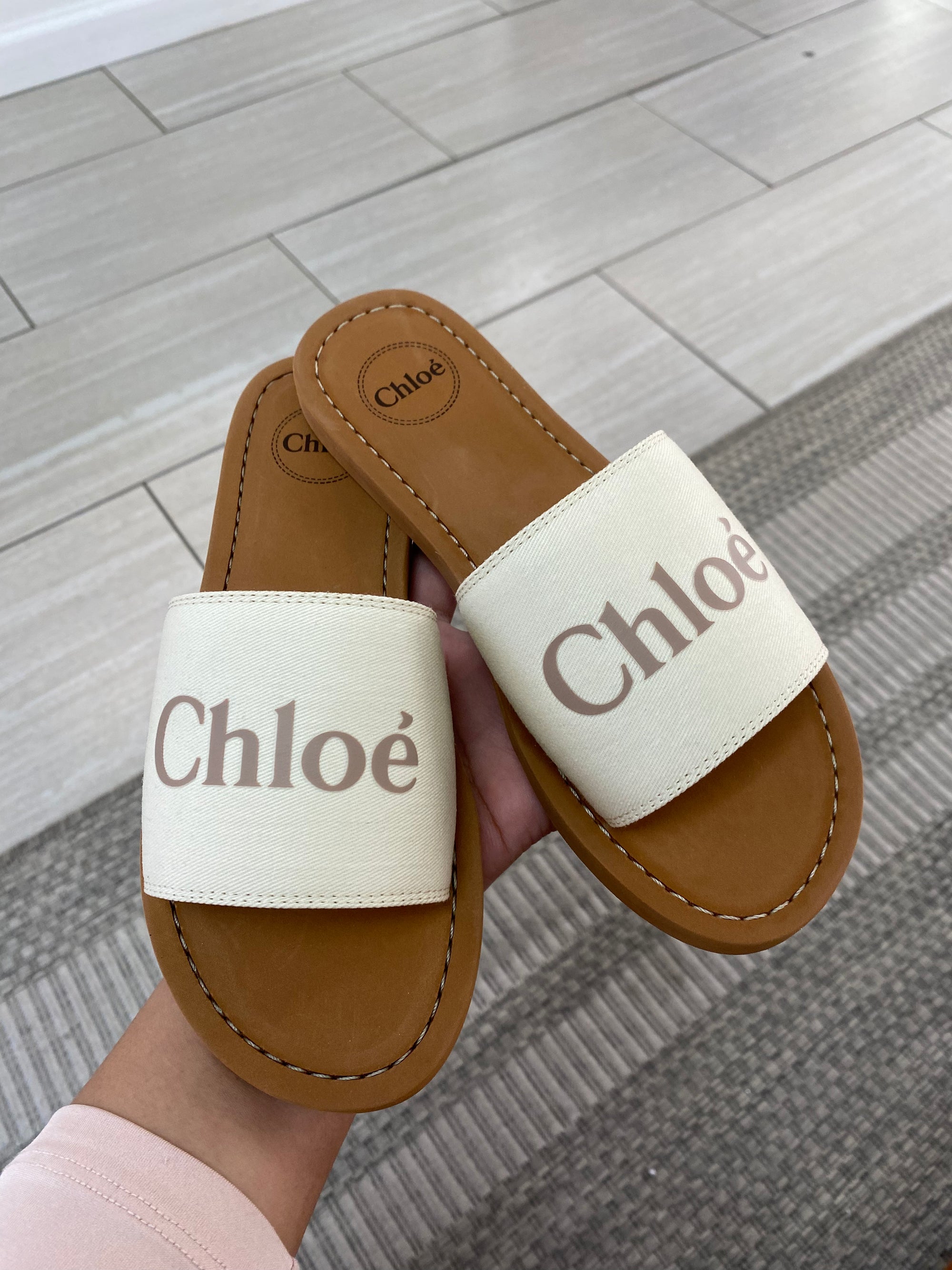Chloe Ivory Slide-Tassel Children Shoes