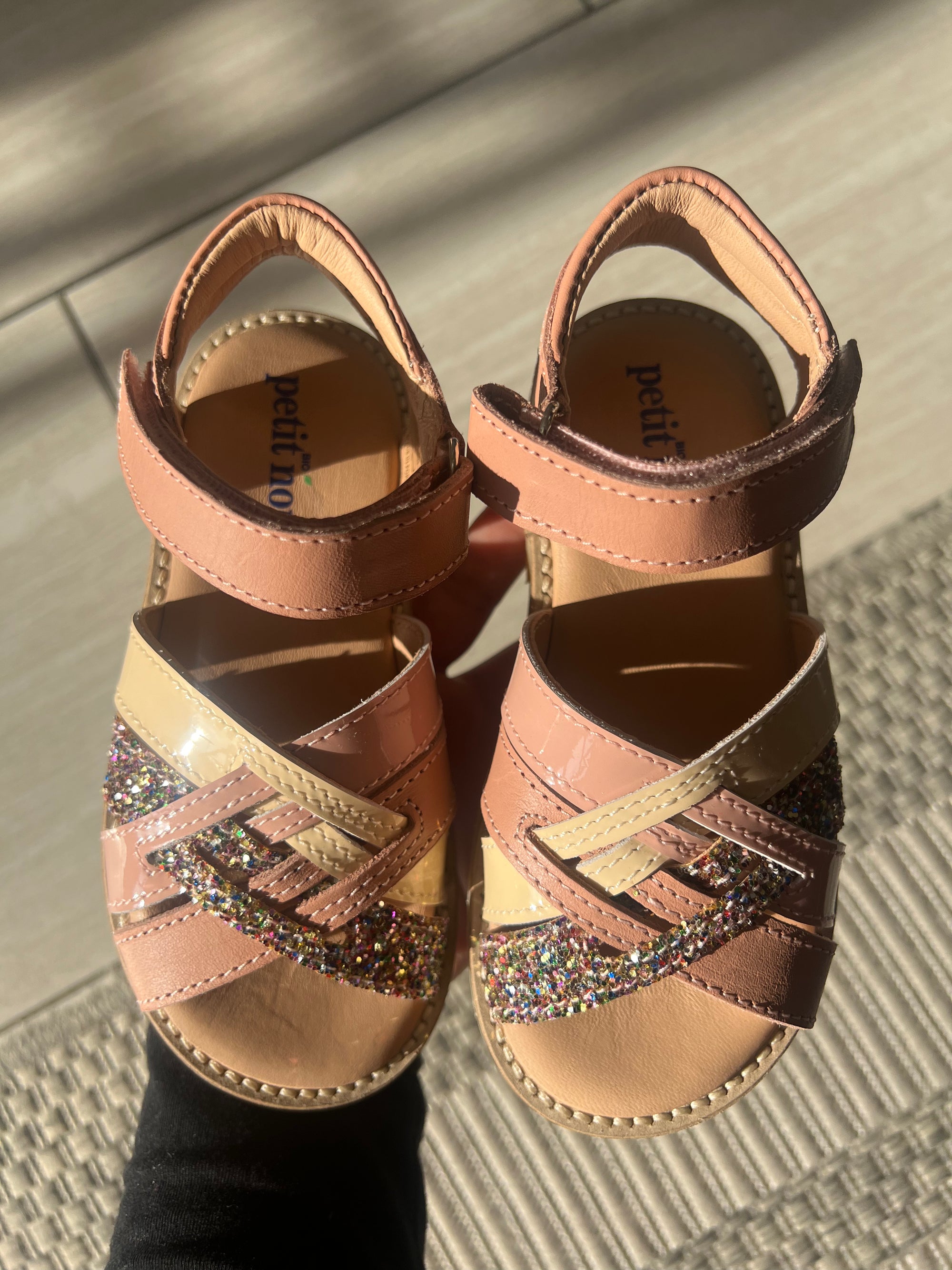 Petit Nord Unicorn Criss Cross Sandal-Tassel Children Shoes