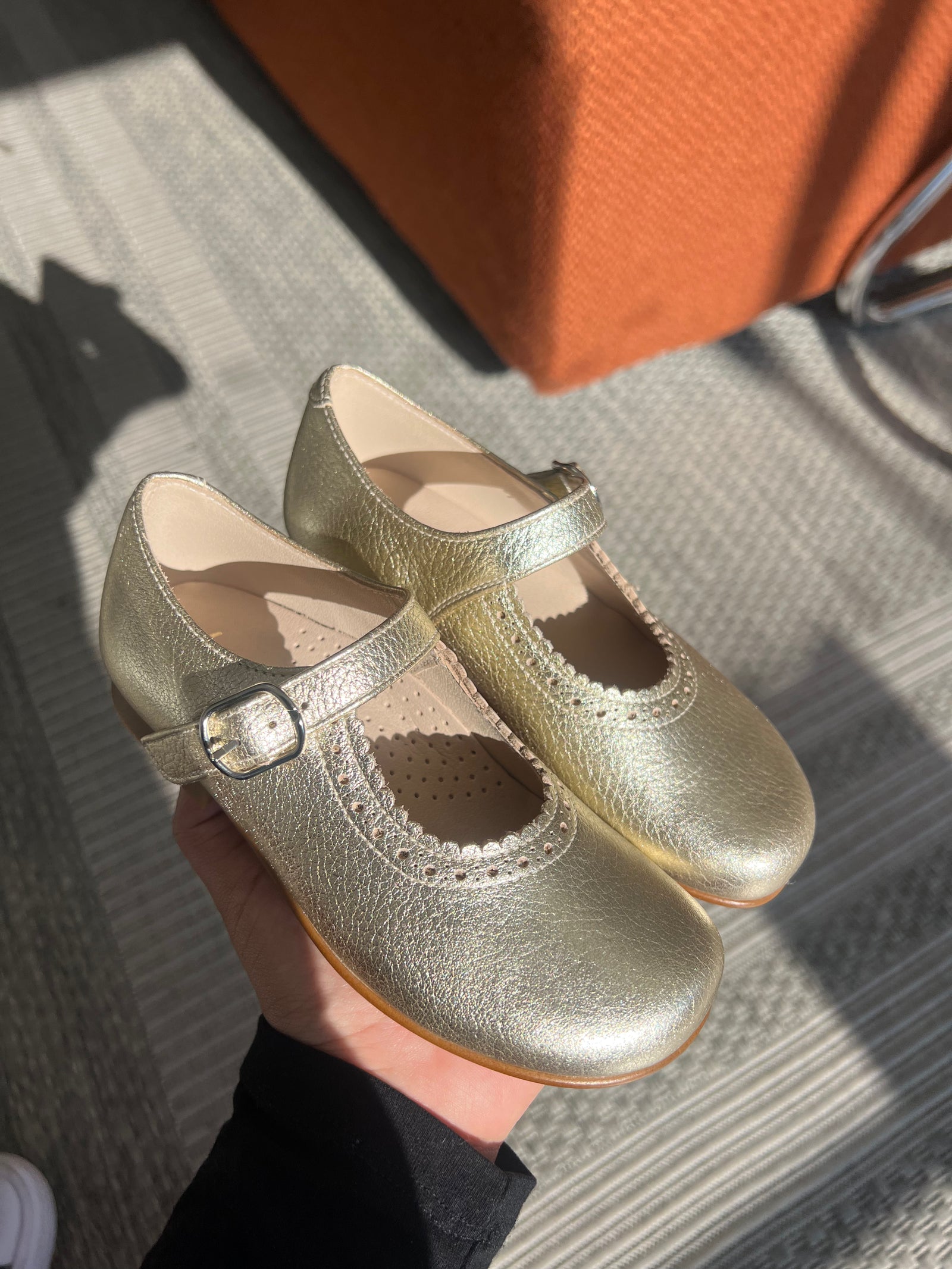 Beberlis Galaxy Scalloped Mary Jane-Tassel Children Shoes