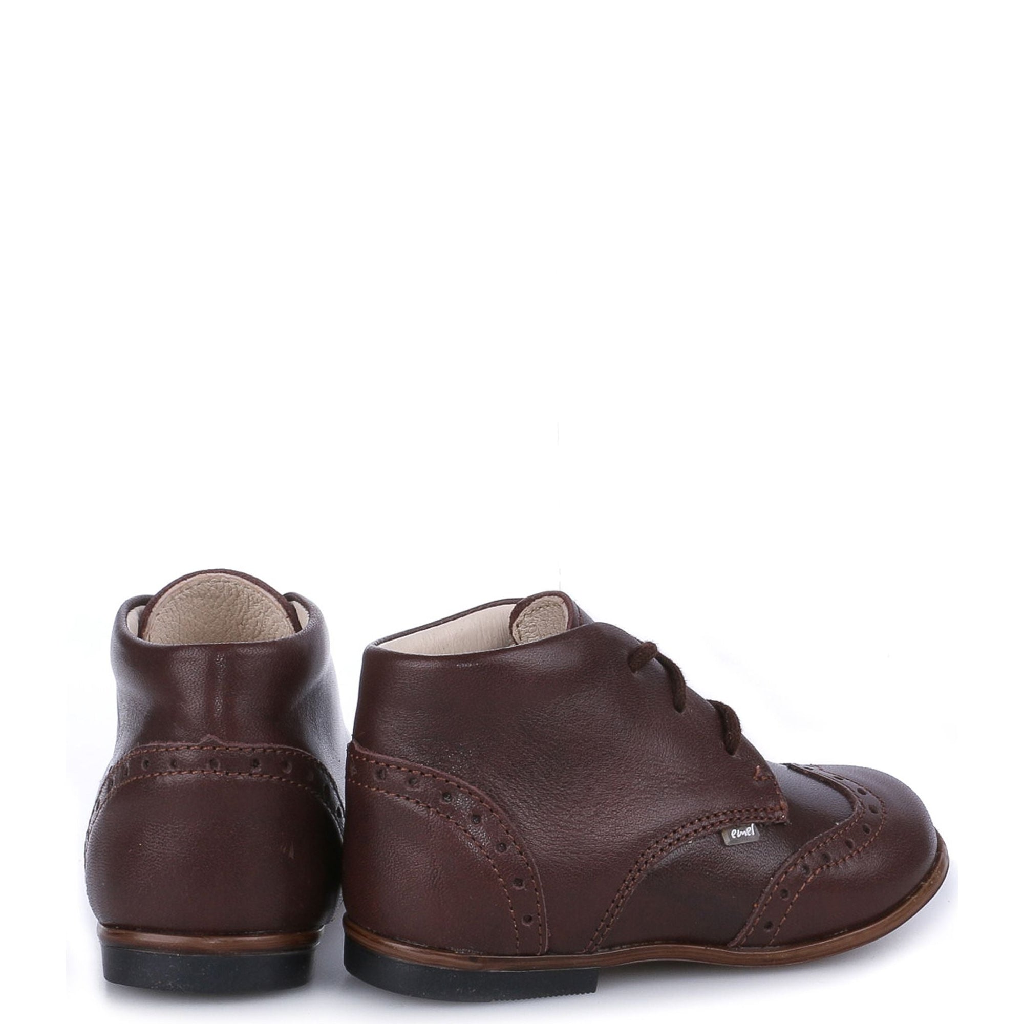 Emel Mocha Wingtip Baby Bootie-Tassel Children Shoes