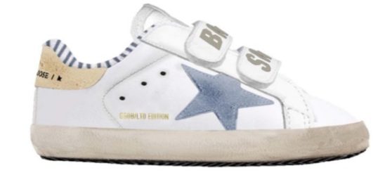 Bonpoint X Golden Goose Baby Star Velcro Sneaker-Tassel Children Shoes