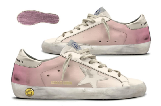 Bonpoint X Golden Goose Rose Ombre Sneaker-Tassel Children Shoes
