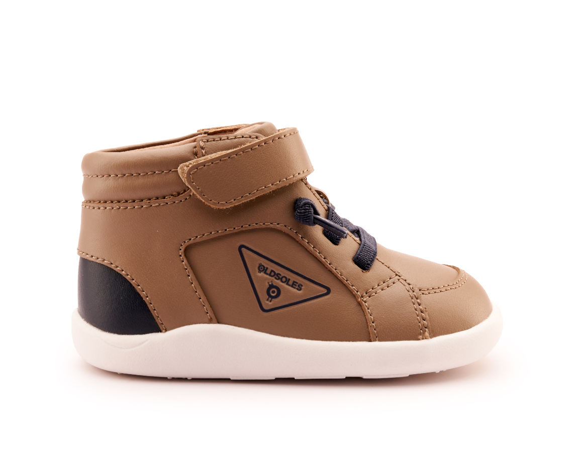 Old Soles Taupe Baby Sneaker-Tassel Children Shoes