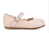 Chloe Light Pink Scalloped Baby Mary Jane-Tassel Children Shoes