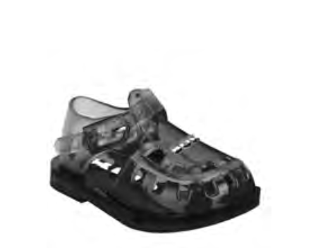 Hugo Boss Black Transparent Jelly-Tassel Children Shoes