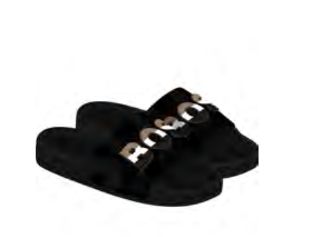 Hugo Boss Logo Slide-Tassel Children Shoes