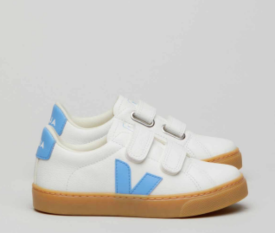 Veja White Aqua Natural Sneaker-Tassel Children Shoes