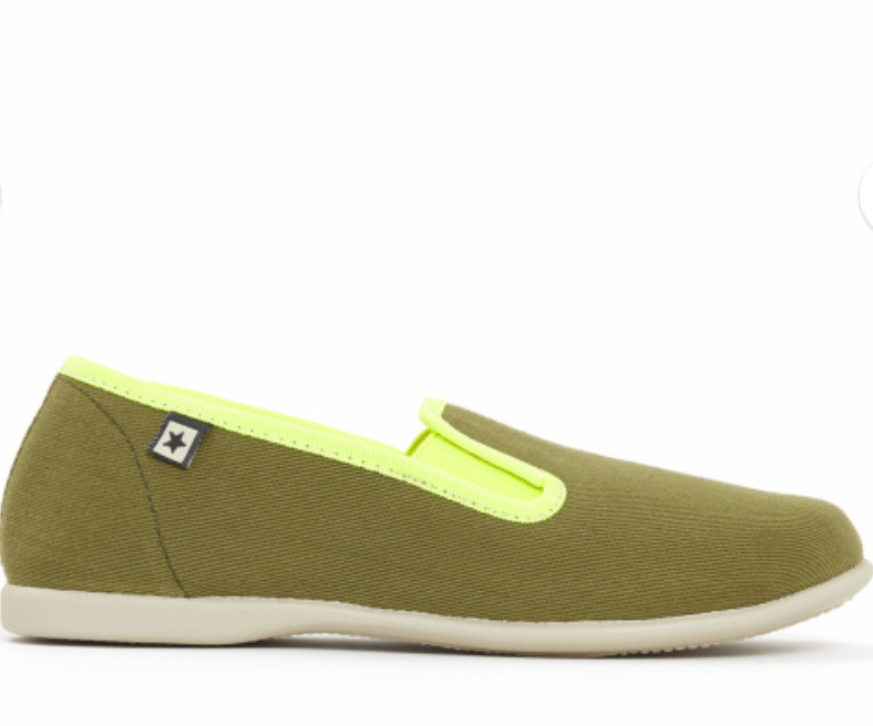 Bonton Khaki Slip On-Tassel Children Shoes