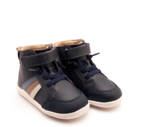 Old Soles Navy Stripe Baby Sneaker-Tassel Children Shoes