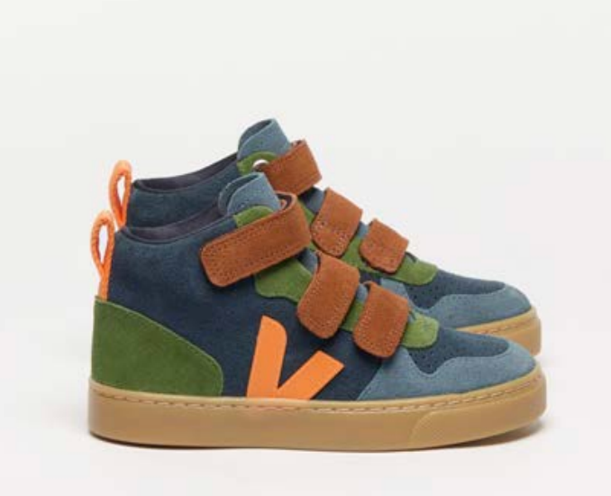 Veja Nautico Fury Hi Top Sneaker-Tassel Children Shoes