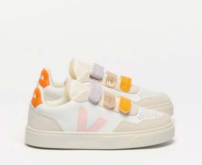 Veja Multico Petale Velcro Sneaker-Tassel Children Shoes