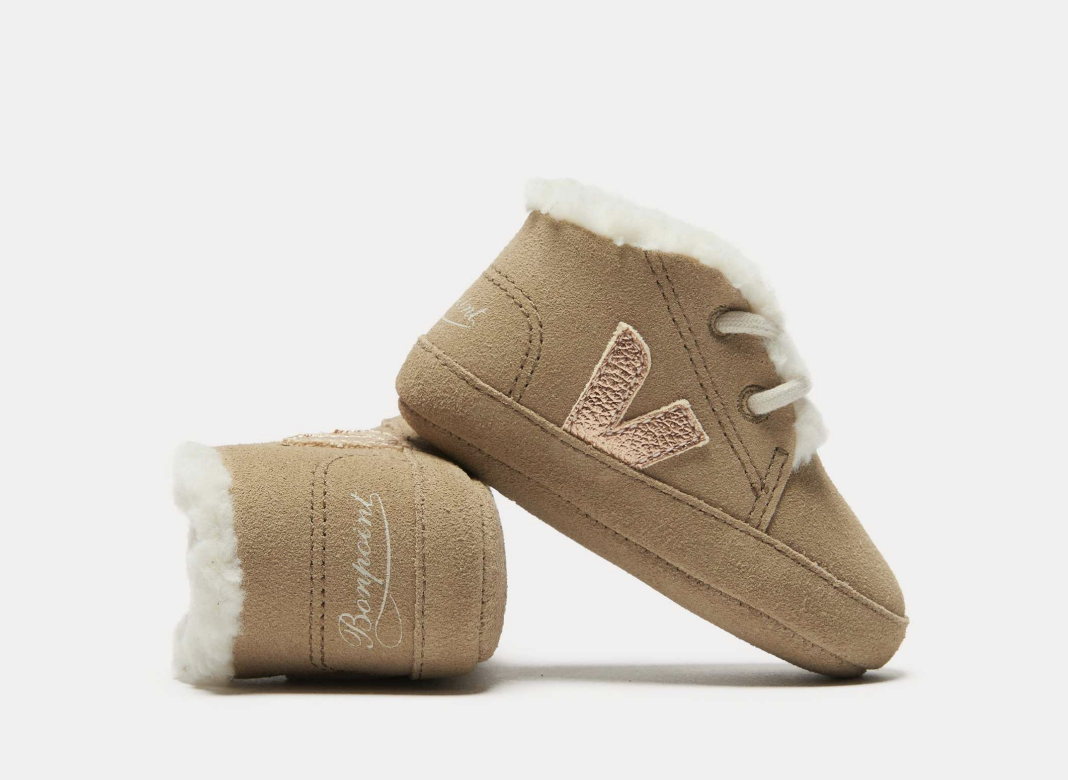 Veja x Bonpoint Fur Softsole-Tassel Children Shoes