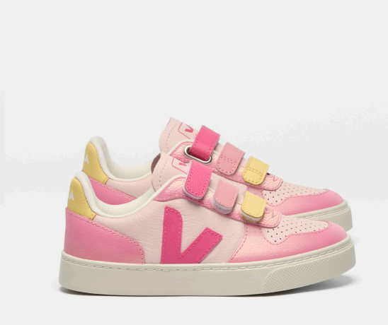 Veja Petale Mia Glimmer Velcro Sneaker-Tassel Children Shoes