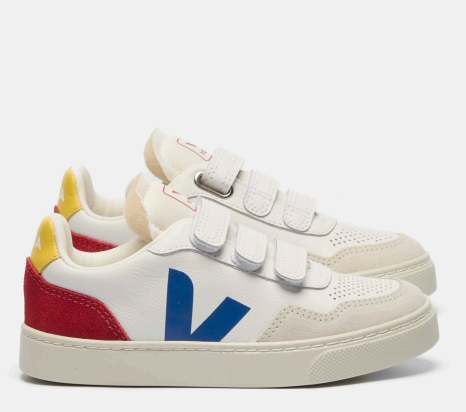 Veja Indigo Pepper Velcro Sneaker-Tassel Children Shoes