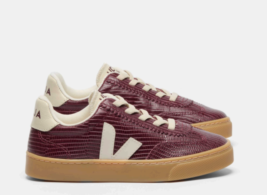 Veja Amarante Pierre Elastic Sneaker-Tassel Children Shoes
