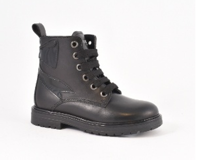 Rondinella Navy Shimmer Bow Boot-Tassel Children Shoes