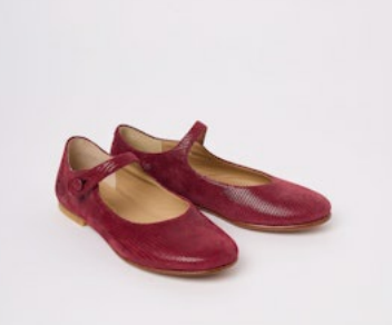 *PRE ORDER* Bonpoint Burgundy Ella Mary Jane-Tassel Children Shoes