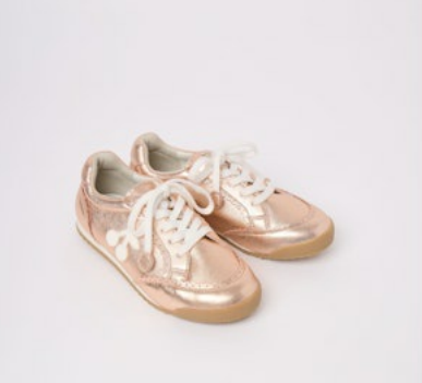 *PRE ORDER* Bonpoint Rose Cherry Lasso Sneaker-Tassel Children Shoes
