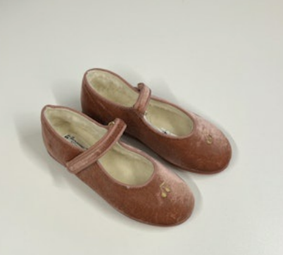 *PRE ORDER* Bonpoint Rose Velvet Cherry Mary Jane-Tassel Children Shoes