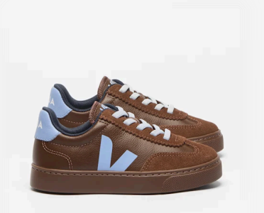 Veja Walnut Elastic Sneaker-Tassel Children Shoes