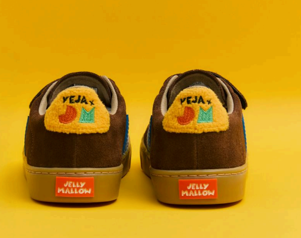 Veja x Jelly Mallow Choch Velcro Sneaker-Tassel Children Shoes