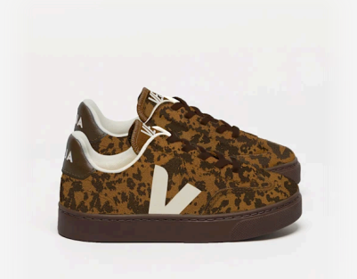 Veja Brown Wild Country Elastic Sneaker-Tassel Children Shoes